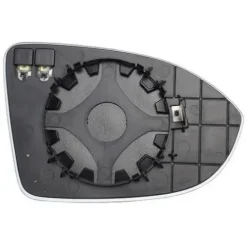 Miroir Glace de rétroviseur extérieur gauche pour VOLKSWAGEN GOLF VIII depuis 2020, dégivrant, asphérique, avec support de fixation, neuf