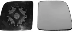 Miroir Glace rétroviseur droit pour FORD TOURNEO CONNECT I phase 1, 2002-2006, verre supérieur
