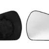 Miroir Glace rétroviseur droit pour PEUGEOT 207 CC phase 1, 2007-2009, dégivrant, à clipser, Neuf