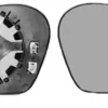 Miroir Glace rétroviseur droit pour SEAT IBIZA III phase 2, 2006-2008, dégivrant à clipser, Neuf
