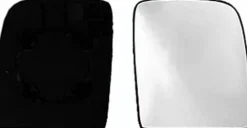 Miroir Glace rétroviseur droit pour PEUGEOT EXPERT II 2007-2016, verre supérieur, à clipser