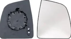Miroir Glace rétroviseur droit pour FIAT DOBLO II phase 2 2015-2022, dégivrant, à clipser