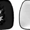 Miroir Glace rétroviseur droit pour CITROËN C3 II phase 1, 2009-2013, dégivrant, à clipser, neuf