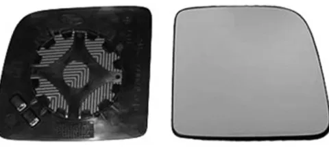 Miroir Glace rétroviseur droit pour FORD TOURNEO CONNECT I ph.2 2006-2009 verre supérieur, dégivrant