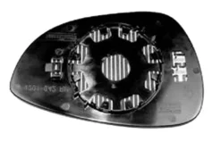Miroir Glace rétroviseur droit pour FORD FIESTA VI ph.2 , 2013-2016 dégivrant asphérique à clipser