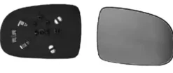 Miroir Glace rétroviseur droit pour OPEL CORSA C phase 1, 2000-2003, dégivrant, à clipser, Neuf
