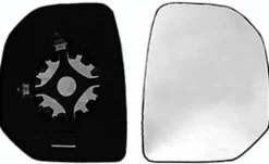Miroir Glace rétroviseur droit pour PEUGEOT PARTNER II phase 1, 2008-2012, dégivrant, à clipser