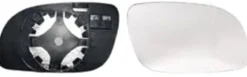 Miroir Glace rétroviseur droit pour VOLKSWAGEN TOURAN I phase 2, 2006-2010, dégivrant, à clipser