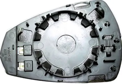 Miroir Glace rétroviseur droit pour AUDI A3 III ph.2 BERLINE 2016-2020, dégivrant, asph