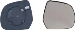 Miroir Glace rétroviseur droit pour NISSAN MICRA III (K12) ph.3, 2009-2011, dégivrant, à clipser