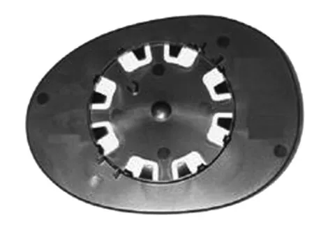 Miroir Glace rétroviseur droit pour TOYOTA AYGO I phase 2, 2009-2012, à clipser, Neuf