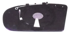 Miroir Glace rétroviseur droit pour MERCEDES (W203) CLASSE C ph. 2 2004-2007, dégivrant, asphérique, Neuf