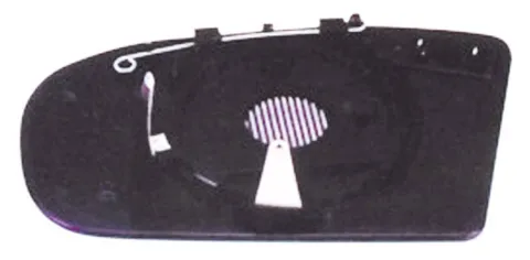Miroir Glace rétroviseur droit pour MERCEDES (W203) CLASSE C ph. 2 2004-2007, dégivrant, asphérique, Neuf
