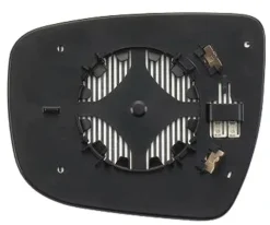 Miroir Glace rétroviseur droit pour NISSAN QASHQAI II ph. 2 2017-2021, dégivrant, à clipser