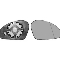 Miroir Glace rétroviseur droit pour SEAT ALTEA Phase 1, 2004-2009, Neuf
