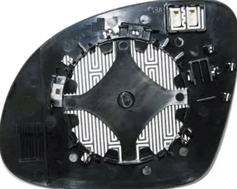 Miroir Glace rétroviseur droit pour VOLKSWAGEN TIGUAN I ph. 1 2007-2011, dégivrant, à clipser, Neuf