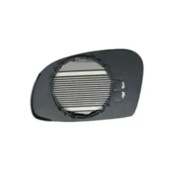 Miroir Glace rétroviseur droit pour CITROËN SAXO phase 2, 1999-2003, dégivrant, à clipser, Neuf