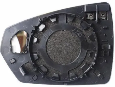 Miroir Glace rétroviseur droit pour VOLKSWAGEN POLO VI phase 1, 2017-2021, dégivrant, asphérique, Neuf