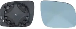 Miroir Glace rétroviseur droit pour AUDI A6 I 1994-1997, dégivrant, asphérique, bleu, Mod. Petit