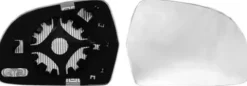 Miroir Glace rétroviseur droit pour AUDI A4 IV ph. 1 2007-2011, Mod. >06/2009, dégivrant, à clipser, Neuf