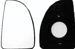 Miroir Glace rétroviseur droit pour PEUGEOT BOXER I phase 2, 2002-2006, verre supérieur, à clipser