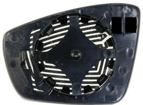 Miroir Glace rétroviseur droit pour VOLKSWAGEN POLO V phase 1, 2009-2014, à clipser, Neuf