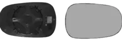 Miroir Glace rétroviseur droit pour RENAULT CLIO II phase 2, 2001-2005, à clipser, Neuf
