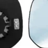 Miroir Glace rétroviseur droit pour CITROËN C3 PICASSO ph.1, 2009-2012, bleu, dégivrant, à clipser