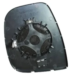 Miroir Glace rétroviseur droit pour PEUGEOT PARTNER II phase 2, 2012-2015 dégivrant, à clipser