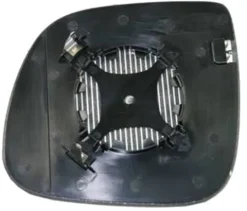 Miroir Glace rétroviseur droit pour VOLKSWAGEN TRANSPORTER T5 2009-2013 (84 mm), dégivrant à clipser