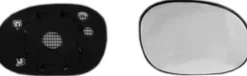 Miroir Glace rétroviseur droit pour PEUGEOT 206 ph.1, 1998-2003, dégivrant, à clipser, Neuf