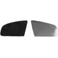 Miroir Glace rétroviseur droit pour AUDI A4 III 2004-2007, dégivrant, à clipser, asphérique, Neuf