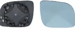 Miroir Glace rétroviseur droit pour AUDI A3 I phase 1, 1996-2000, (petit modèle), bleu, dégivrant
