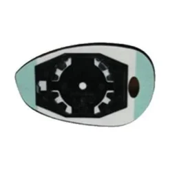 Miroir Glace rétroviseur droit pour FIAT PUNTO EVO, 2009-2011, dégivrant, à clipser, Neuf
