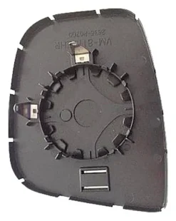 Miroir Glace rétroviseur droit pour CITROËN BERLINGO II phase 2, 2012-2015, à clipser, Neuf