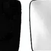 Miroir Glace rétroviseur droit pour CITROËN JUMPY II 2007-2016, verre supérieur, à clipser