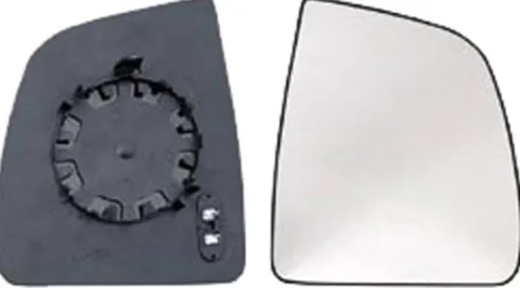 Miroir Glace rétroviseur droit pour FIAT DOBLO II phase 1, 2010-2015, verre dégivrant, à clipser
