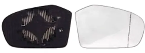 Miroir Glace rétroviseur droit pour MERCEDES (W169) CLASSE A, 2004-2008 dégivrant, asphérique, Neuf