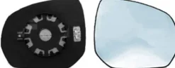 Miroir Glace rétroviseur droit pour CITROËN C4 GRAND PICASSO I, 2006-2010, bleu, dégivrant à clipser