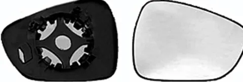 Miroir Glace rétroviseur droit pour CITROËN DS3 2010-2016, dégivrant, à clipser, Neuf