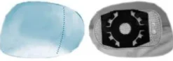 Miroir Glace rétroviseur droit pour FIAT BRAVO depuis 2007, dégivrant, bleu, Neuf