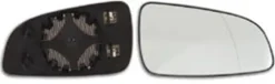 Miroir Glace rétroviseur droite pour OPEL ASTRA H, 2004-2007, dégivrant, Neuf