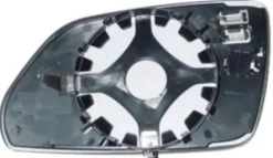 Miroir Glace rétroviseur droit pour VOLKSWAGEN POLO IV phase 2, 2005-2009, dégivrant, à clipser
