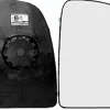 Miroir Glace rétroviseur droit PEUGEOT BOXER II ph.1, 2006-2014, verre supérieur dégivrant à clipser