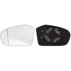 Miroir Glace rétroviseur extérieur gauche pour MERCEDES CLASSE B phase 1 (T245) 2005-2008, dégivrant, asphérique, Neuf