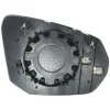 Miroir glace rétroviseur extérieur gauche pour AUDI Q2 phase 1, 2016-2020, dégivrant, asphérique, avec support de fixation, neuf