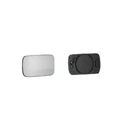 Miroir Glace rétroviseur extérieur gauche pour BMW Serie 5 E34 1988-1994, forme plate / bleu, Neuf