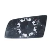 Miroir glace rétroviseur extérieur droit pour BMW Serie 5 E60-E61, 2003-2007, dégivrant, bleu, neuf