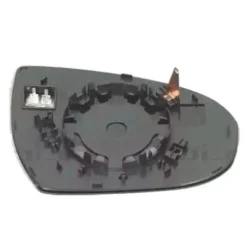 Miroir Glace rétroviseur extérieur gauche pour HYUNDAI TUCSON III phase 2, 2018-2020, convexe, dégivrant, chromé, Neuf