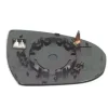 Miroir Glace rétroviseur extérieur gauche pour HYUNDAI TUCSON III phase 1, 2015-2018, convexe, dégivrant, chromé, Neuf